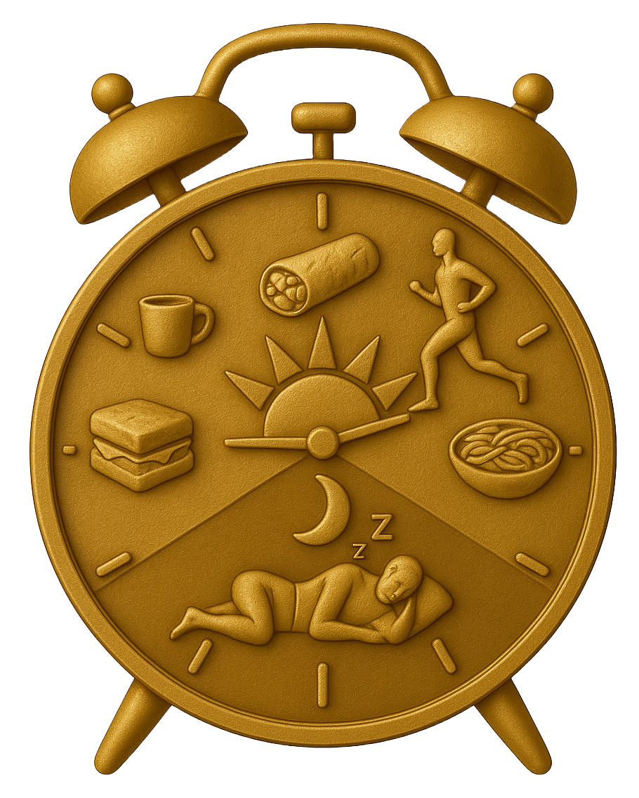 Mat och sovklocka ©